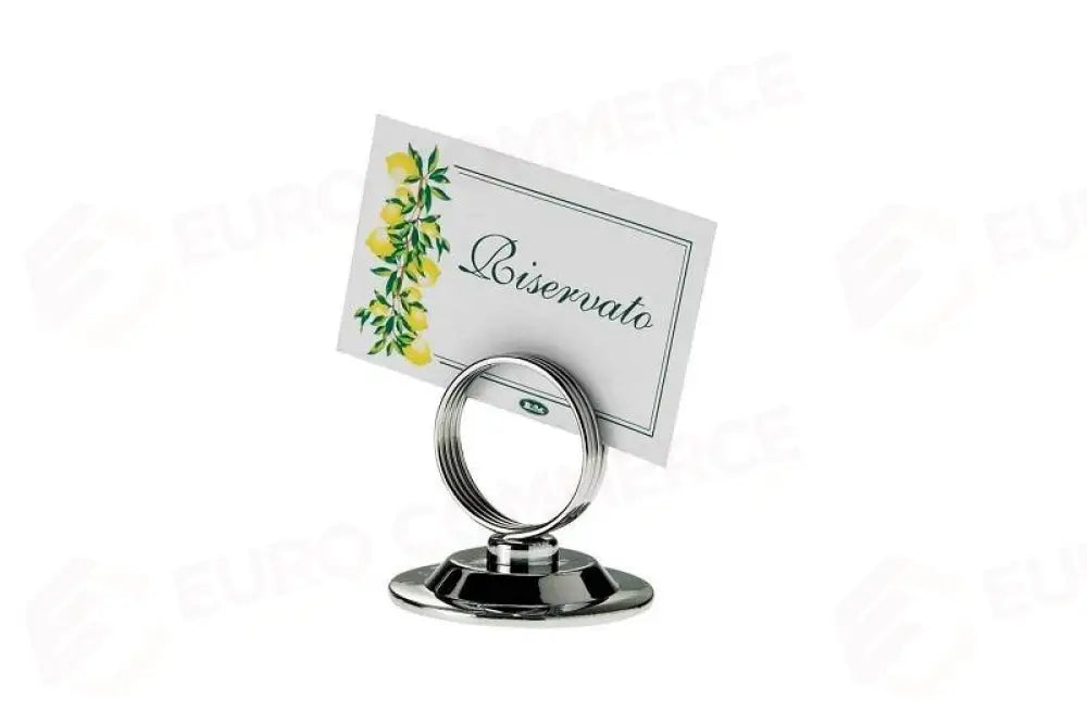 PORTANUMERO DA TAVOLO - ACCIAIO Ø CM.5,8X6H - T5417 - LEONE - ACCESSORI TAVOLA