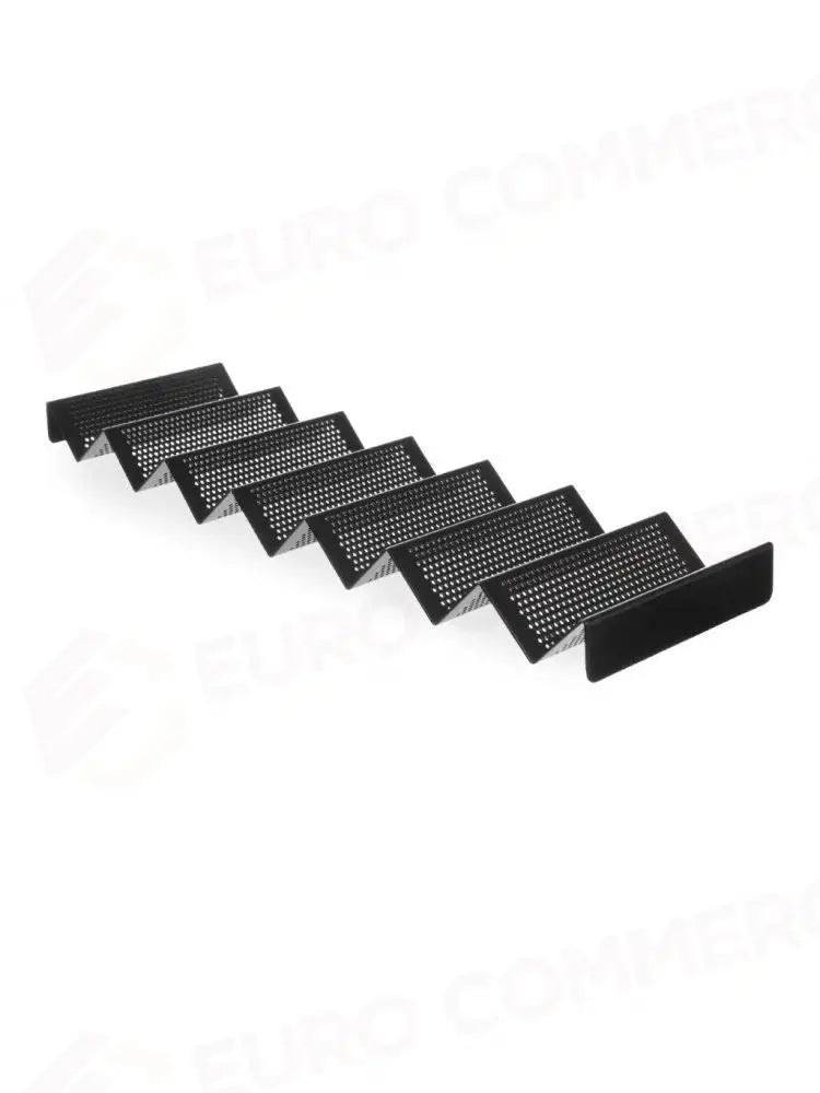 PORTAPANE PERFORATO HENDI NERO 580X170X(H)40MM - 808269