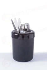 PORTAPOSATE O RIFIUTI DA TAVOLO HENDI NERO Ø130X(H)160MM - 421574