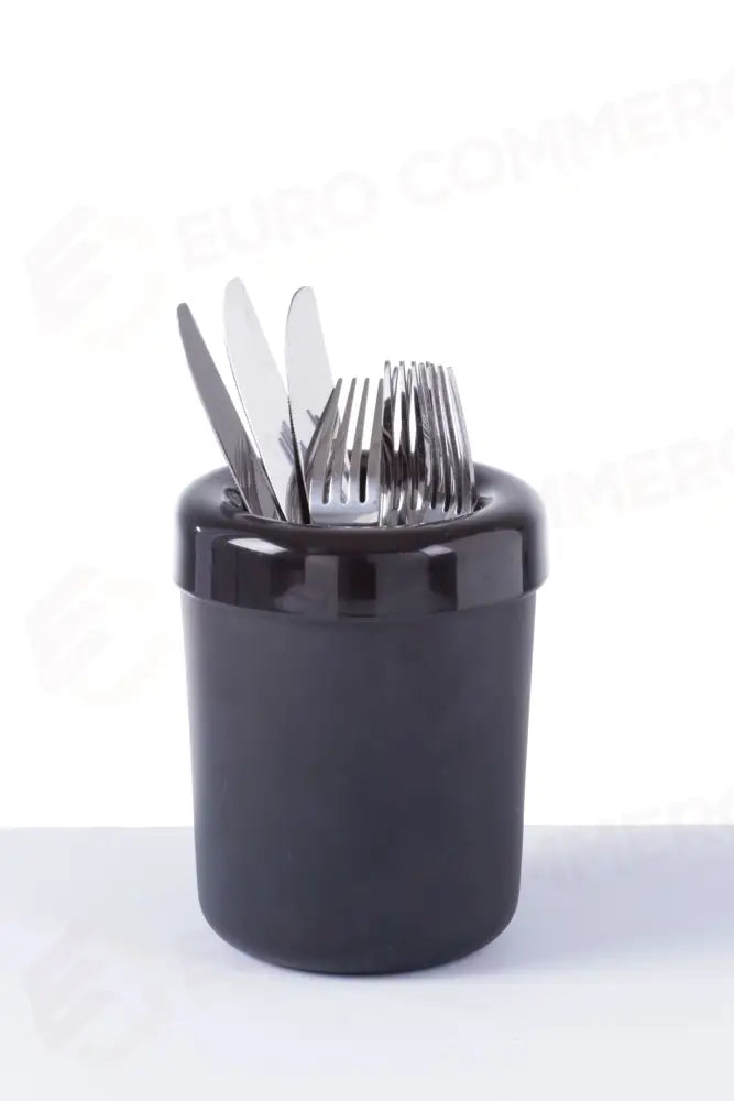 PORTAPOSATE O RIFIUTI DA TAVOLO HENDI NERO Ø130X(H)160MM - 421574