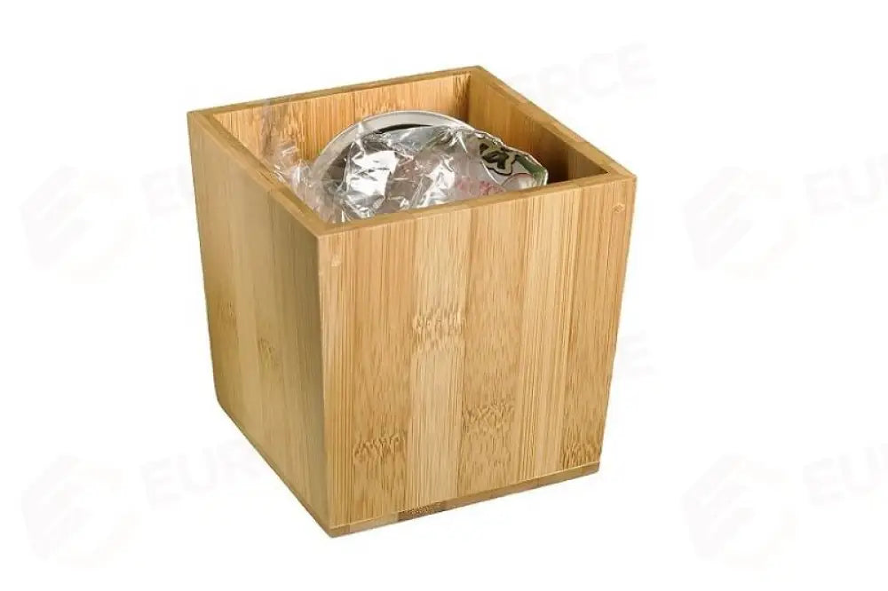 PORTARIFIUTI DA TAVOLA NATURALE - BAMBOO CM.11X11X11H - S0078 - LEONE - ACCESSORI TAVOLA