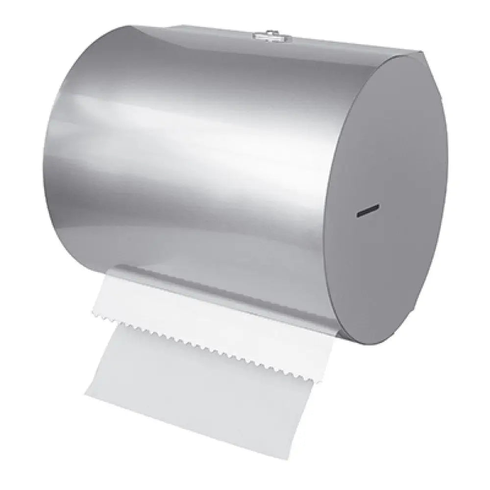 PORTAROTOLO CARTA ORIZZONTALE A MURO INOX Ø CM 30X33 - 2608 - METALCARRELLI - CARRELLI