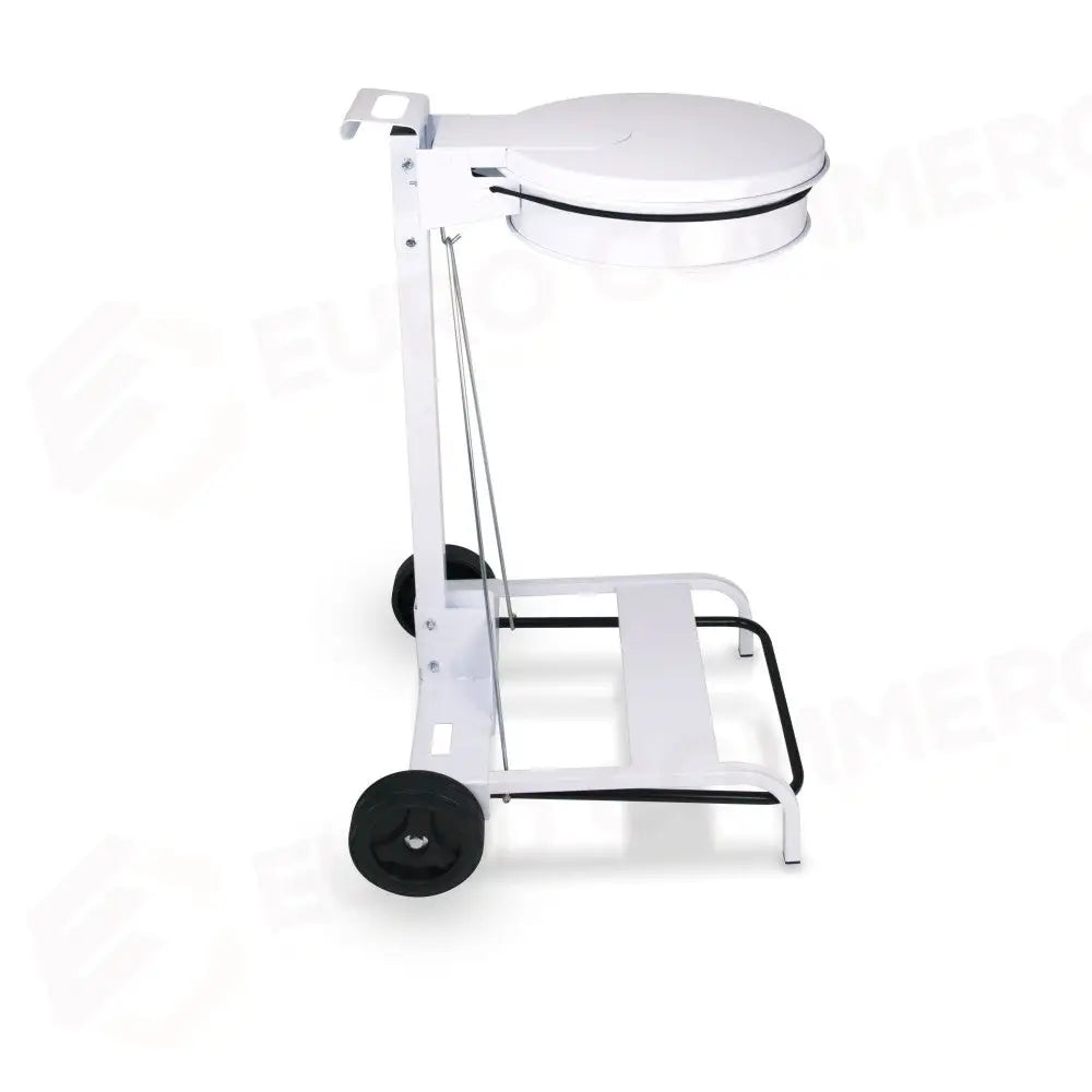 PORTASACCO IN METALLO LACCATO APERTURA A PEDALE LT 110 - 2438 - METALCARRELLI - ACCESSORI TAVOLA