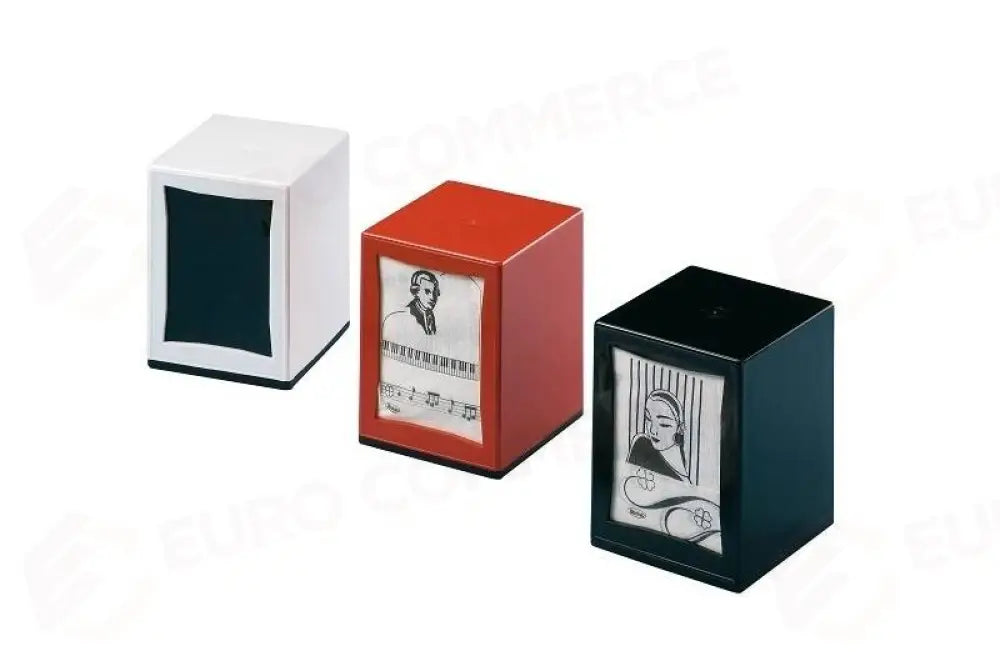 PORTATOVAGLIOLI PRATIK ROSSO - 10X11X13 CM - T1003.M - LEONE - PORTATOVAGLIOLI E PORTABUSTINE
