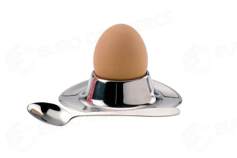 PORTAUOVO ACCIAIO - Ø10X3 CM - T5401 - LEONE - ACCESSORI TAVOLA