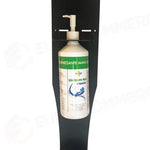 POSTAZIONE IGIENIZZANTE MOBILE PER DISPENSER AUTO/FLACONE - TOTEM HIGGY - 160750 - ATTREZZATURA