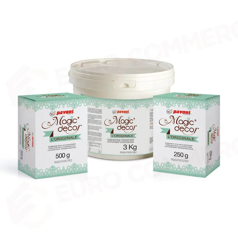 PREPARATO IN POLVERE MAGIC DECOR 250 GR - MAGICDECOR250 - PAVONI ITALIA - ATTREZZATURA PROFESSIONALE