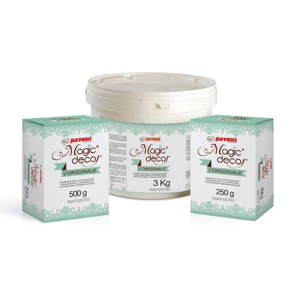 PREPARATO IN POLVERE MAGIC DECOR 3 KG - MAGICDECOR3 - PAVONI ITALIA - ATTREZZATURA PROFESSIONALE