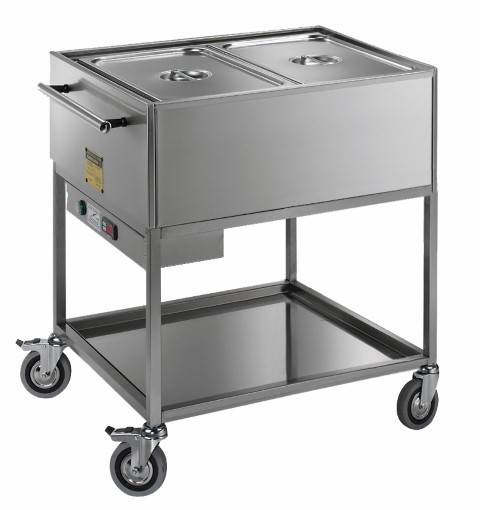 CARRELLO TERMICO BAGNOMARIA - CPG211 - KAREL