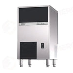 PRODUTTORE DI GHIACCIO CON CONTENITORE INCORPORATO - SISTEMA A SPRUZZO - CB425 HC - BREMA