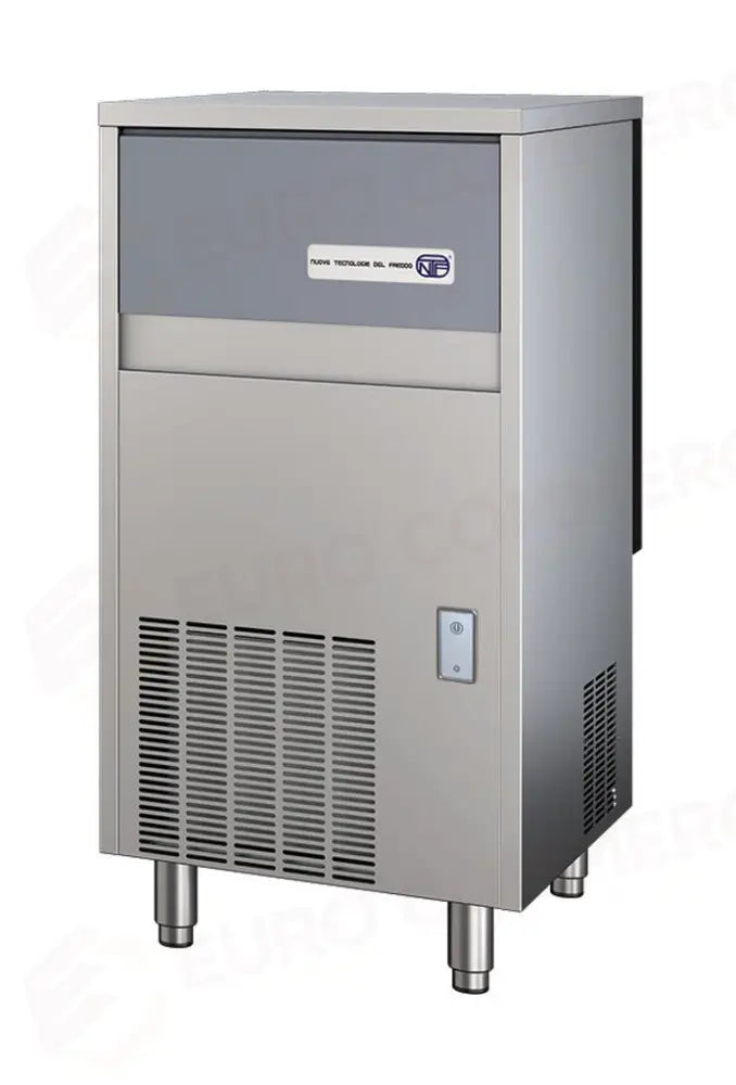 PRODUTTORE DI GHIACCIO CON CONTENITORE INCORPORATO - SISTEMA A SPRUZZO - SL110 FROZEN QUBE R290 - BREMA