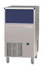 PRODUTTORE DI GHIACCIO CON CONTENITORE INCORPORATO - SISTEMA A SPRUZZO - ECP 46 CUBETTO PIENO QUADRATO NG - BREMA