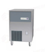 PRODUTTORE DI GHIACCIO CON CONTENITORE INCORPORATO - SISTEMA A SPRUZZO - SL70 FROZEN QUBE R290 - BREMA