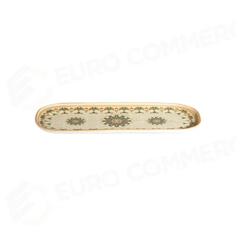 QASBAH TIMA PIATTO OVALE 33 CM (33 * 13) - QSB-TMAOVL33 - ID FINE