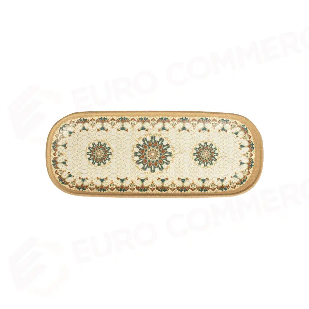 QASBAH TIMA PIATTO OVALE 33 CM (33 * 13) - QSB-TMAOVL33 - ID FINE
