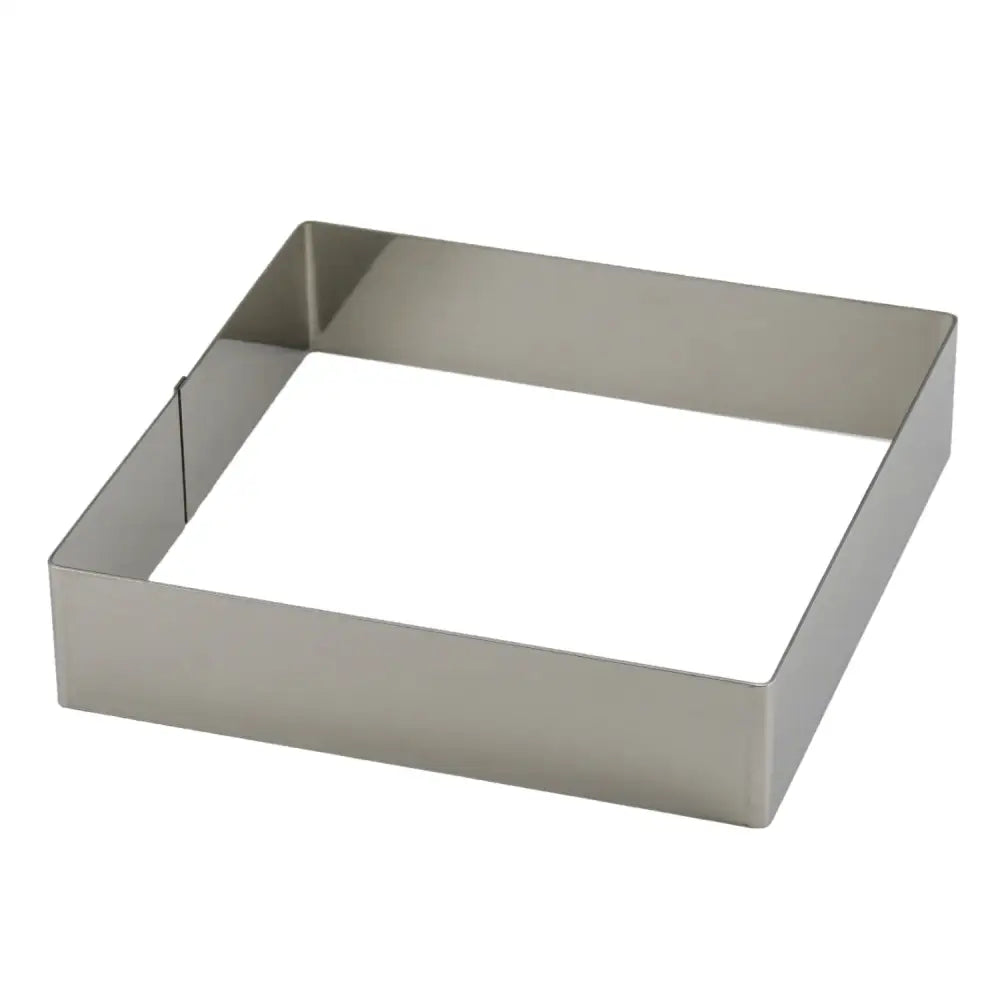 QUADRATO INOX LATO 26 H.4 CM - 705426 - PIAZZA - ACCESSORI