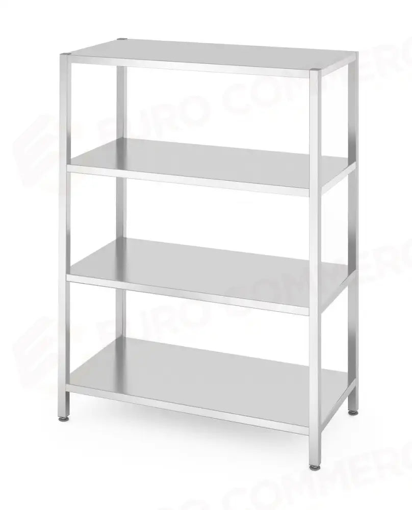 RACK DI STOCCAGGIO CON 4 RIPIANI PIENI - IMBULLONATI KITCHEN LINE 1200X600X(H)1800MM - HENDI