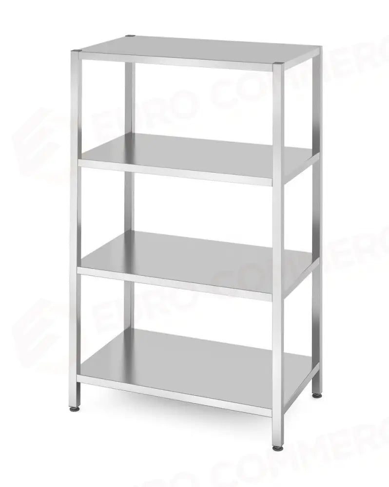RACK DI STOCCAGGIO CON 4 RIPIANI PIENI - IMBULLONATI KITCHEN LINE 1000X600X(H)1800MM - HENDI