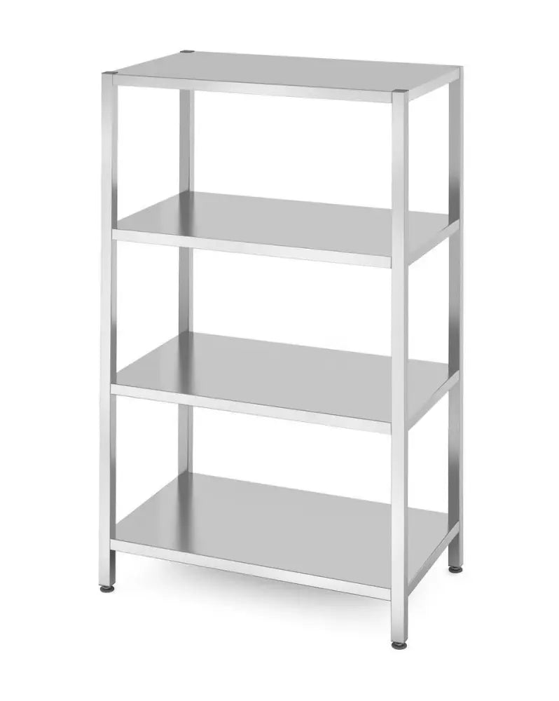 RACK DI STOCCAGGIO CON 4 RIPIANI PIENI - IMBULLONATI KITCHEN LINE 1000X600X(H)1800MM - HENDI
