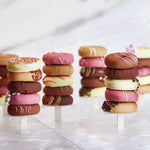 RAINBOW STICK - KIT CON STAMPO IN SILICONE PER GELATO A STECCO - STAMPO PX3212 DIM. MM 46 X 35 X 12 H VOL ~ 12 ML + 50