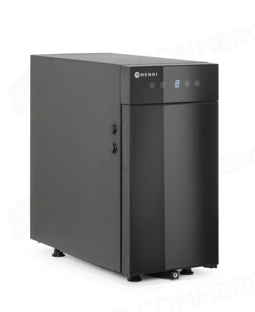 REFRIGERATORE PER LATTE HENDI PROFI LINE 8,5L NERO 230V/65W 220X450X(H)455MM - 240007