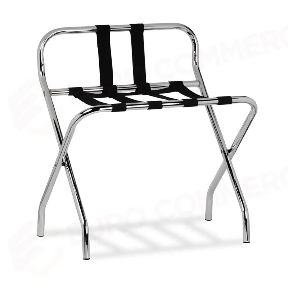 REGGIVALIGIE CROMATO CON SPONDA CM 56X40X62H - 1750P - METALCARRELLI - CARRELLI