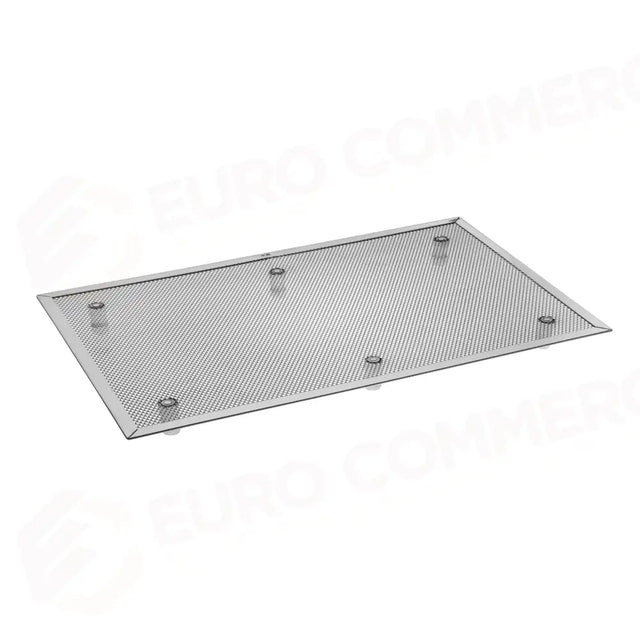 GRILLE INOX RECTANGULAIRE AVEC PIEDS - LILLY CODROIPO