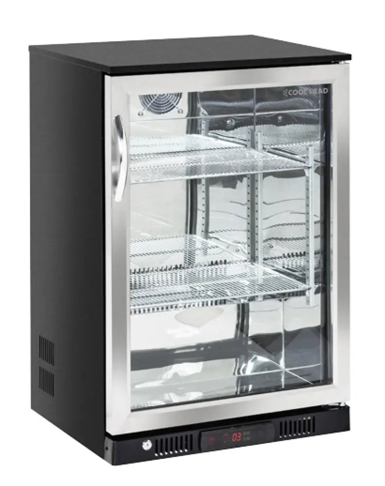 RETRO BANCO REFRIGERATO A N.1 PORTA BATTENTE IN ACCIAIO INOX M2 -1°C/+7°C - BBA 148 - COOL HEAD