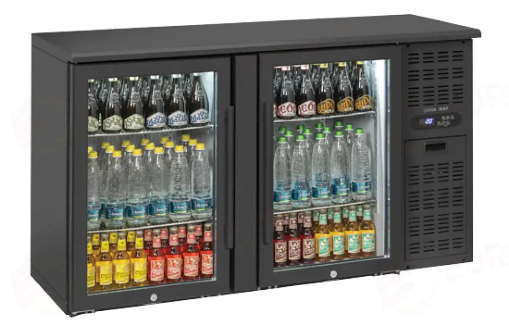 RETRO BANCO REFRIGERATO A N.2 PORTE VETRO BATTENTI M2 -1°/+7° - QBG 200 - COOL HEAD