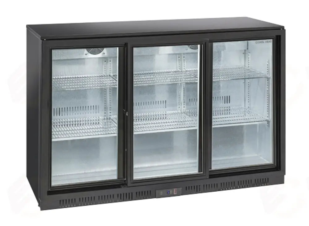 RETRO BANCO REFRIGERATO A N.3 PORTE SCORREVOLI (ALTEZZA 900MM) M1 -1°/+5° - BBC 330S - COOL HEAD