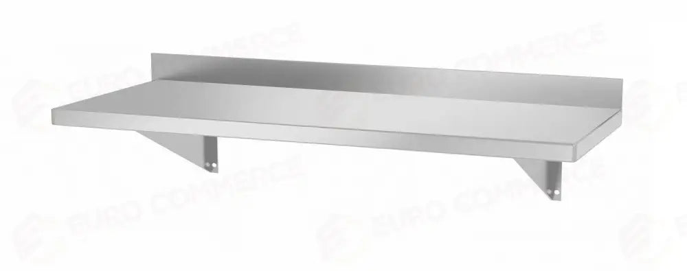 RIPIANO A PARETE CON 2 STAFFE 800X300X(H)250MM - HENDI