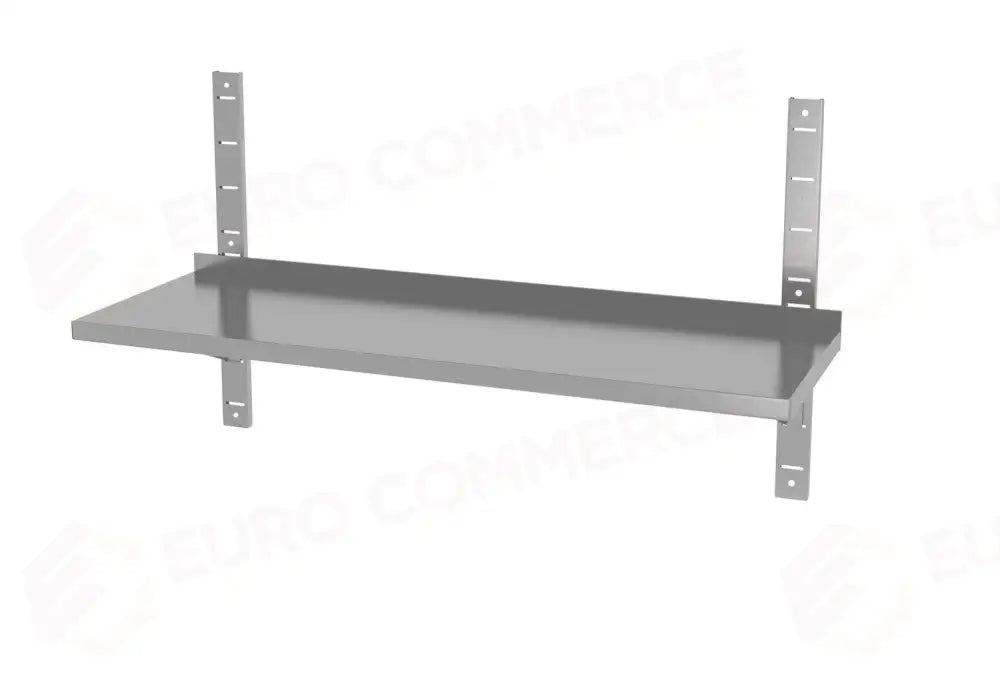 RIPIANO A PARETE REGOLABILE SINGOLO CON 2 STAFFE 3 PEZZI 1200X300X(H)600MM - HENDI