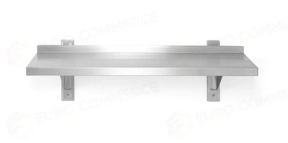 RIPIANO A PARETE REGOLABILE SINGOLO CON 2 STAFFE 800X300X(H)600MM - HENDI