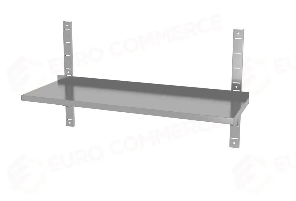 RIPIANO A PARETE REGOLABILE SINGOLO CON 2 STAFFE 2 PEZZI 1000X300X(H)600MM - HENDI
