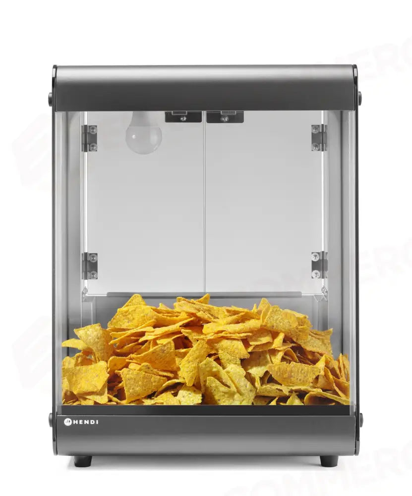 RISCALDATORE NACHOS HENDI NERO 220-240V/500W 400X344X(H)525MM - 282779