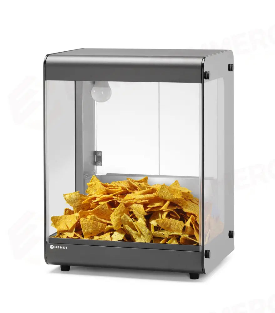 RISCALDATORE NACHOS HENDI NERO 220-240V/500W 400X344X(H)525MM - 282779