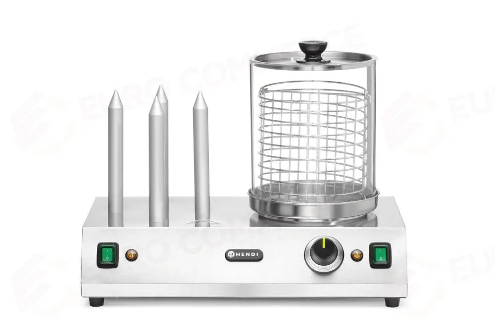 RISCALDATORE PER WURSTEL ED HOT DOG 220-240V/550W 500X310X(H)395MM - HENDI