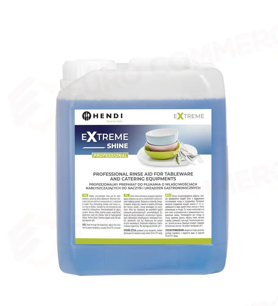 RISCIACQUO EXTREME SHINE PROFESSIONAL PER STOVIGLIE E ATTREZZATURE LA RISTORAZIONE HENDI 10 L
