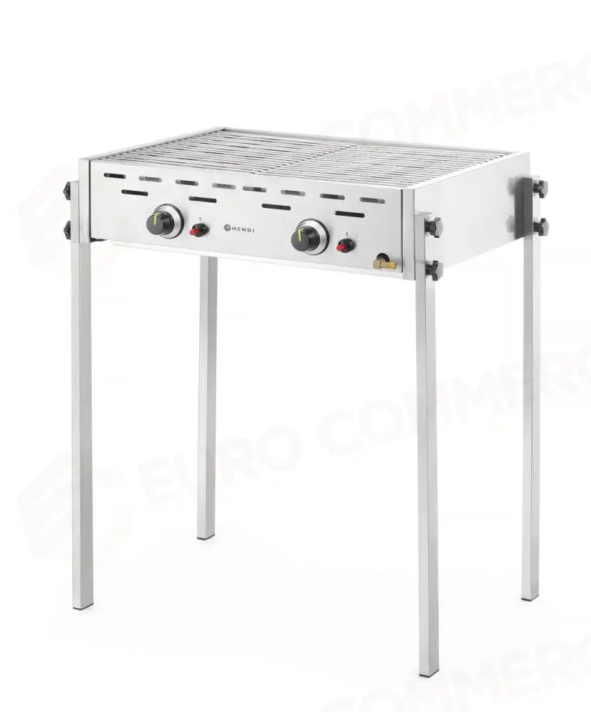 ROAST-MASTER PRO GRIGLIA A GAS HENDI 11,6KW 790X560X(H)900MM - 148808