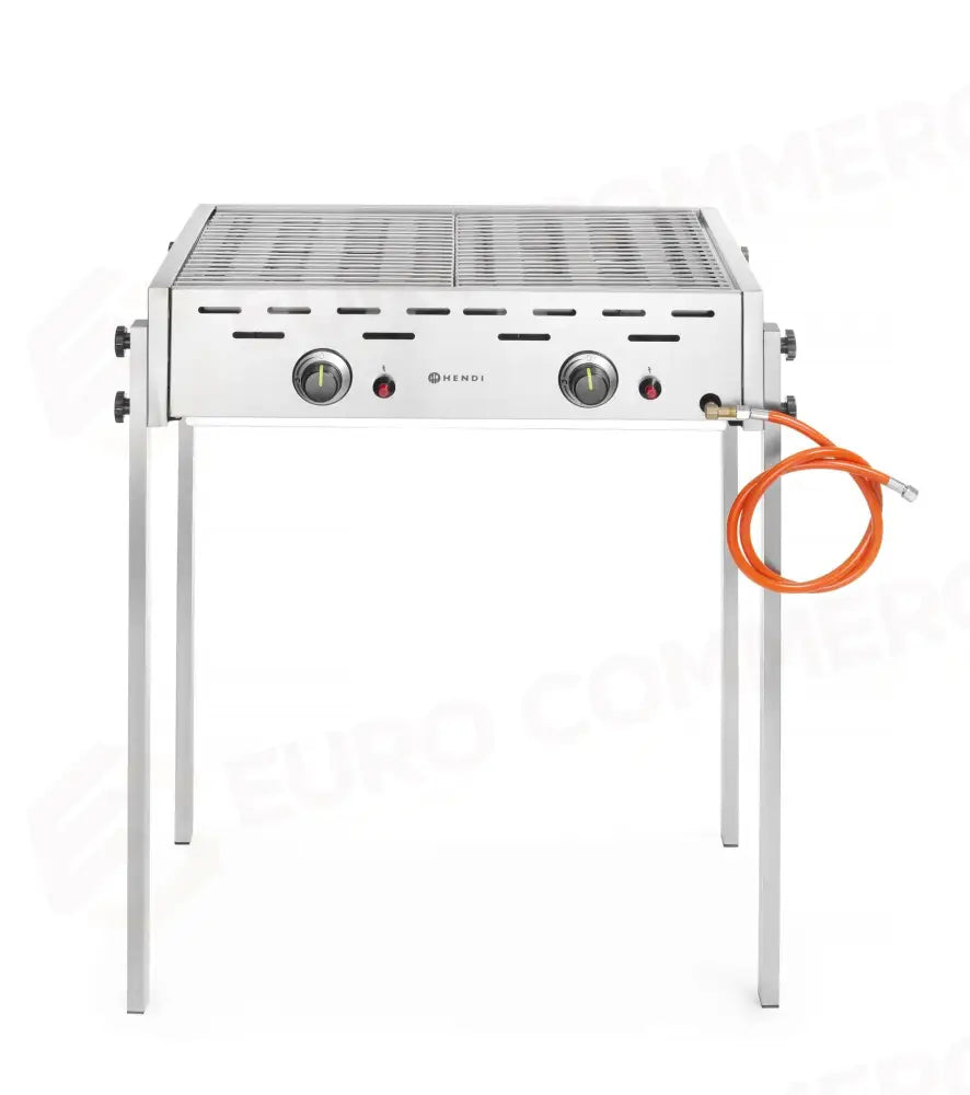 ROAST-MASTER PRO GRIGLIA A GAS HENDI 11,6KW 790X560X(H)900MM - 148808