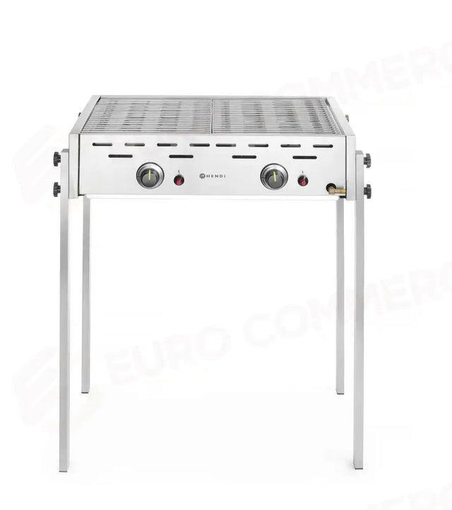 ROAST-MASTER PRO GRIGLIA A GAS, HENDI, 11,6KW, 790X560X(H)900MM - 148808