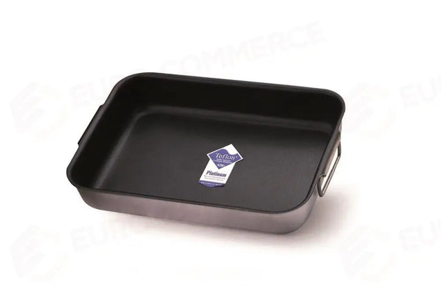 Plat à rôtir rectangulaire à 2 poignées 35 x 26 cm - Revêtement antiadhésif en aluminium - 3 mm ALSA150S AGNELLI - 0070742 - MEDRI