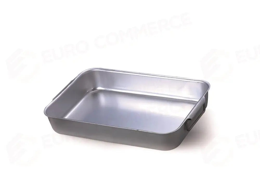 ROSTIERA RETTANGOLARE 2 MANICI 50X33 CM FORNO - ALLUMINIO - 3 MM ALMA150 AGNELLI - 0070634 - MEDRI