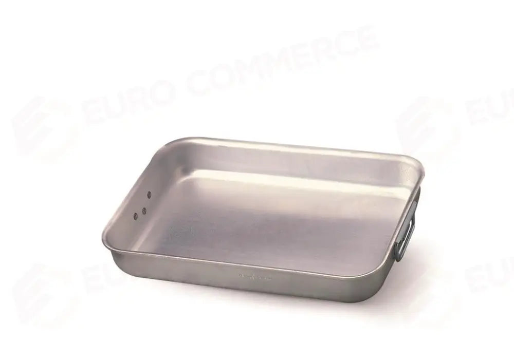 ROSTIERA RETTANGOLARE 2 MANICI 50X33 CM FORNO - ALLUMINIO - 5 MM ALMR1150 AGNELLI - 0071722 - MEDRI