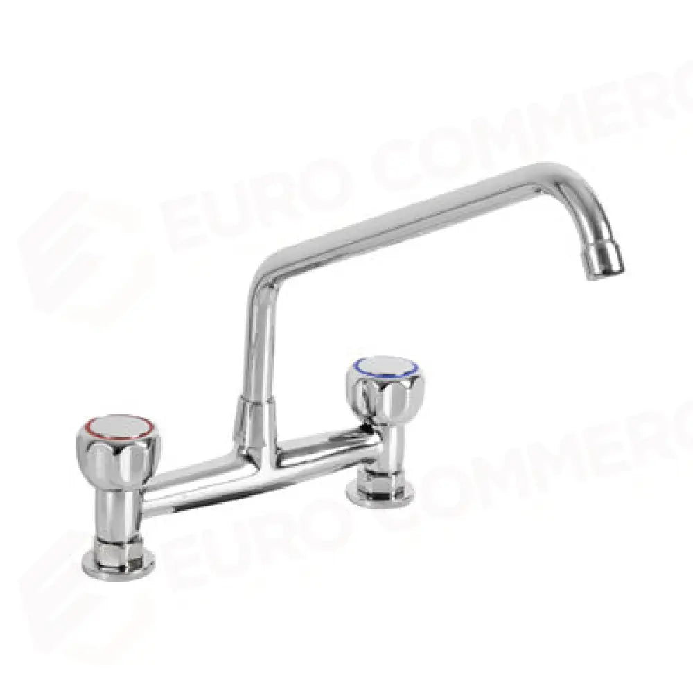 RUBINETTO BIFORO CON CANNA ’C’ Ø20X300 MANIGLIA ROTONDA. INTERASSE 203,20MM - R0102020153 - MONOLITH