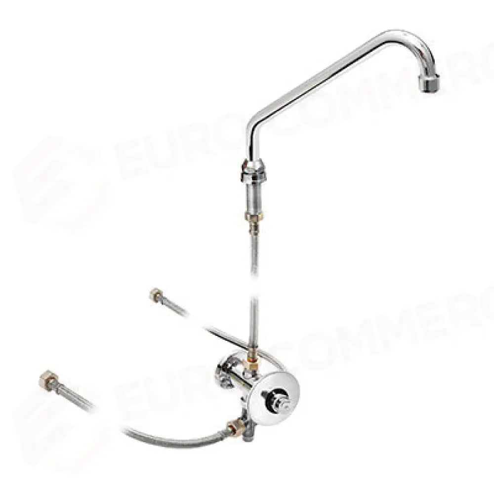 RUBINETTO TEMPORIZZATO CON BOCCA DI EROGAZIONE GIREVOLE.FLEX + PREMIX.TEMPO EROGAZIONE 20 SEC - ARES010KIT - MONOLITH