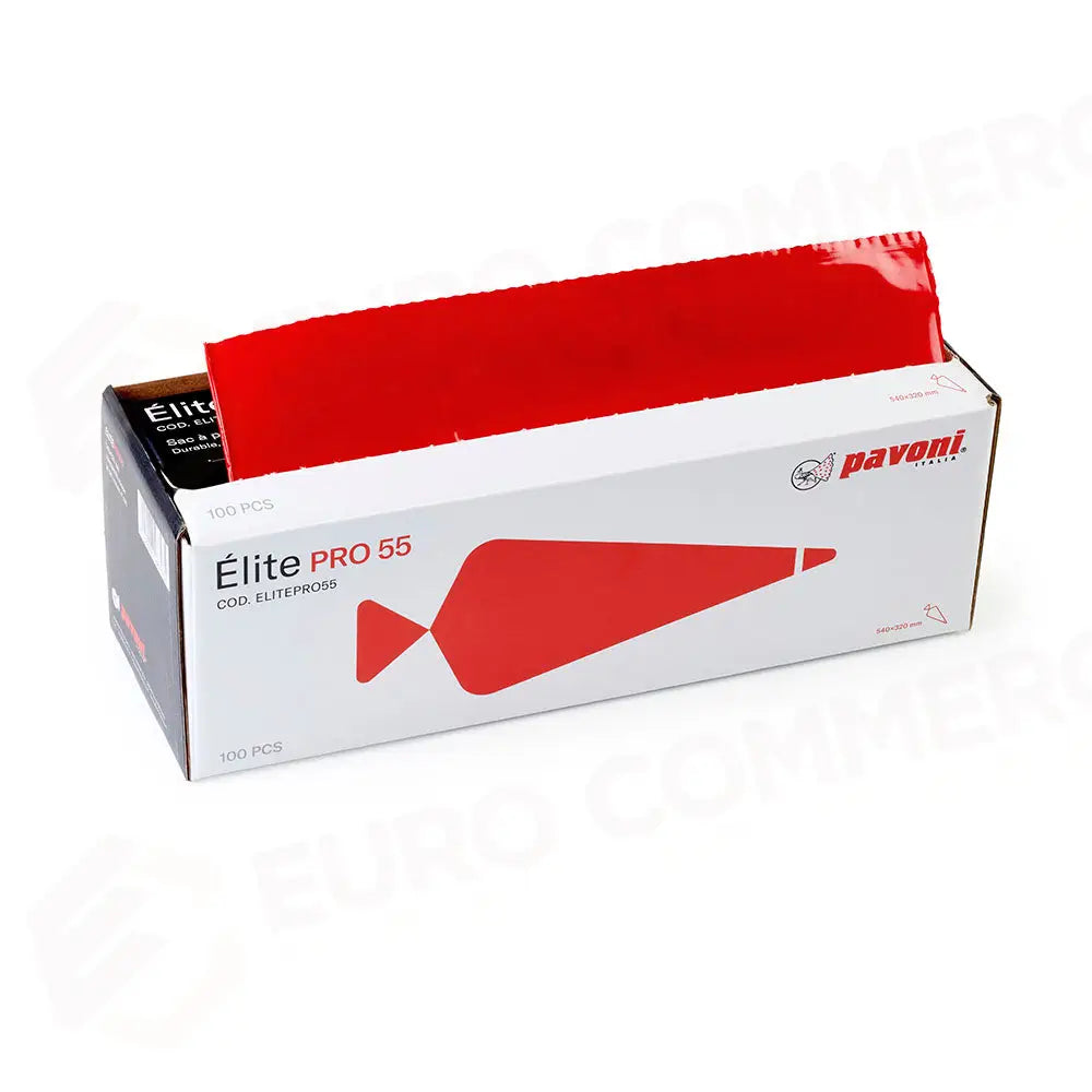 SAC À POCHE MONOUSO DIM. 550×320 MM SPESSORE 80 MICRON PZ PER SCATOLA N° 100 - ELITEPRO55 - PAVONI ITALIA