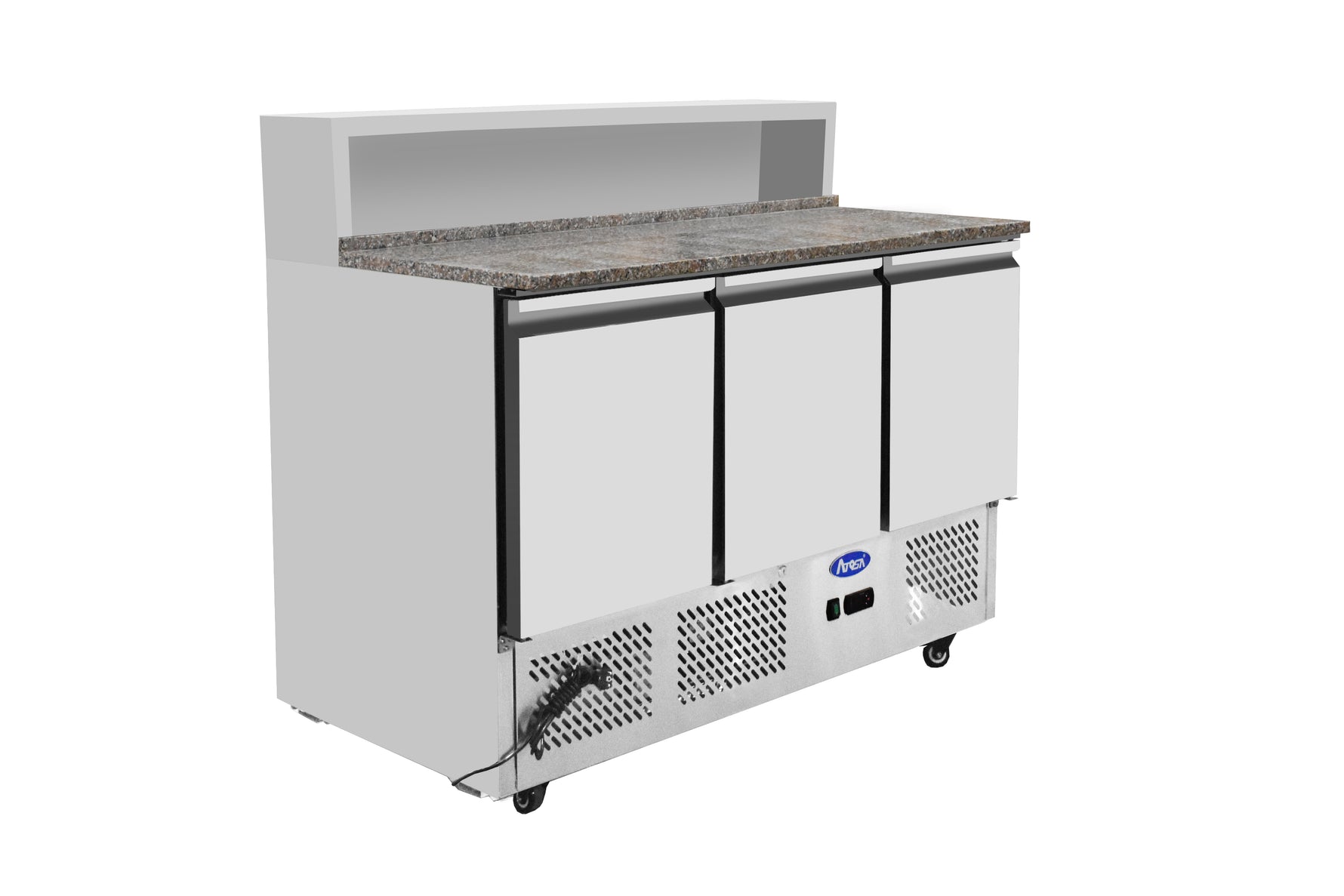 SALADETTE ATOSA ESL3858-GR 3 ANTE CON PORTACONDIMENTI - 7 X GN 1/3 - ESL3858-GR - ATOSA