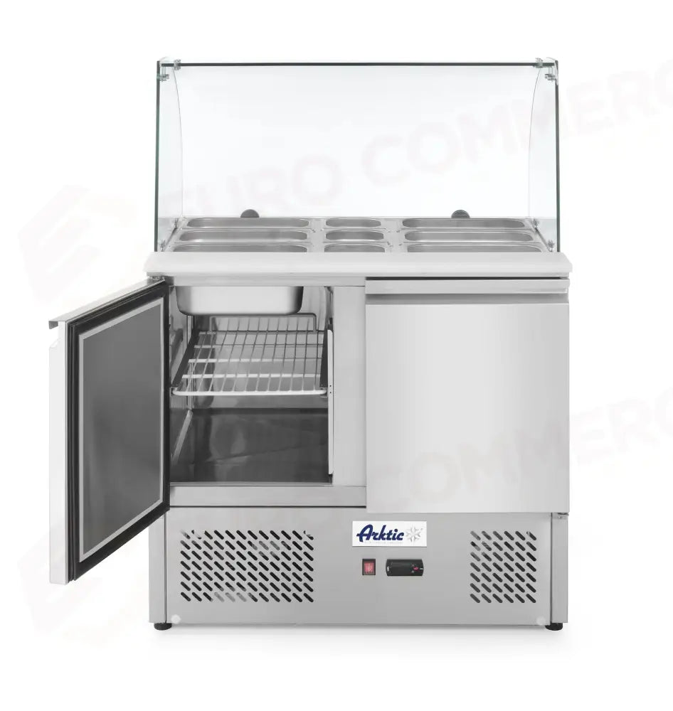 SALADETTE A DUE PORTE CON VETRINETTA 300L ARKTIC 169L 230V/310W 700X900X(H)1300MM - 232781