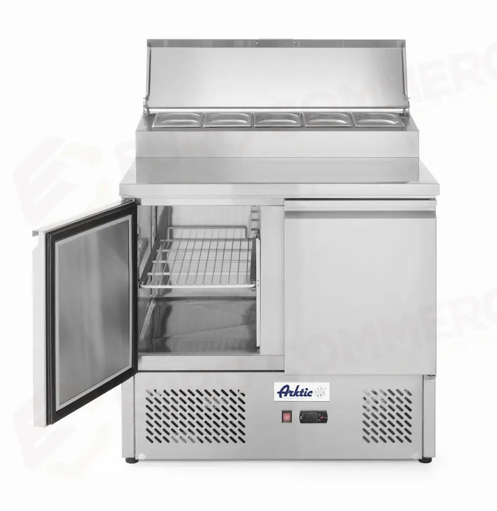 SALADETTE A DUE PORTE CON VETRINETTA GN 300L ARKTIC 230V/310W 900X702X(H)1265MM - HENDI
